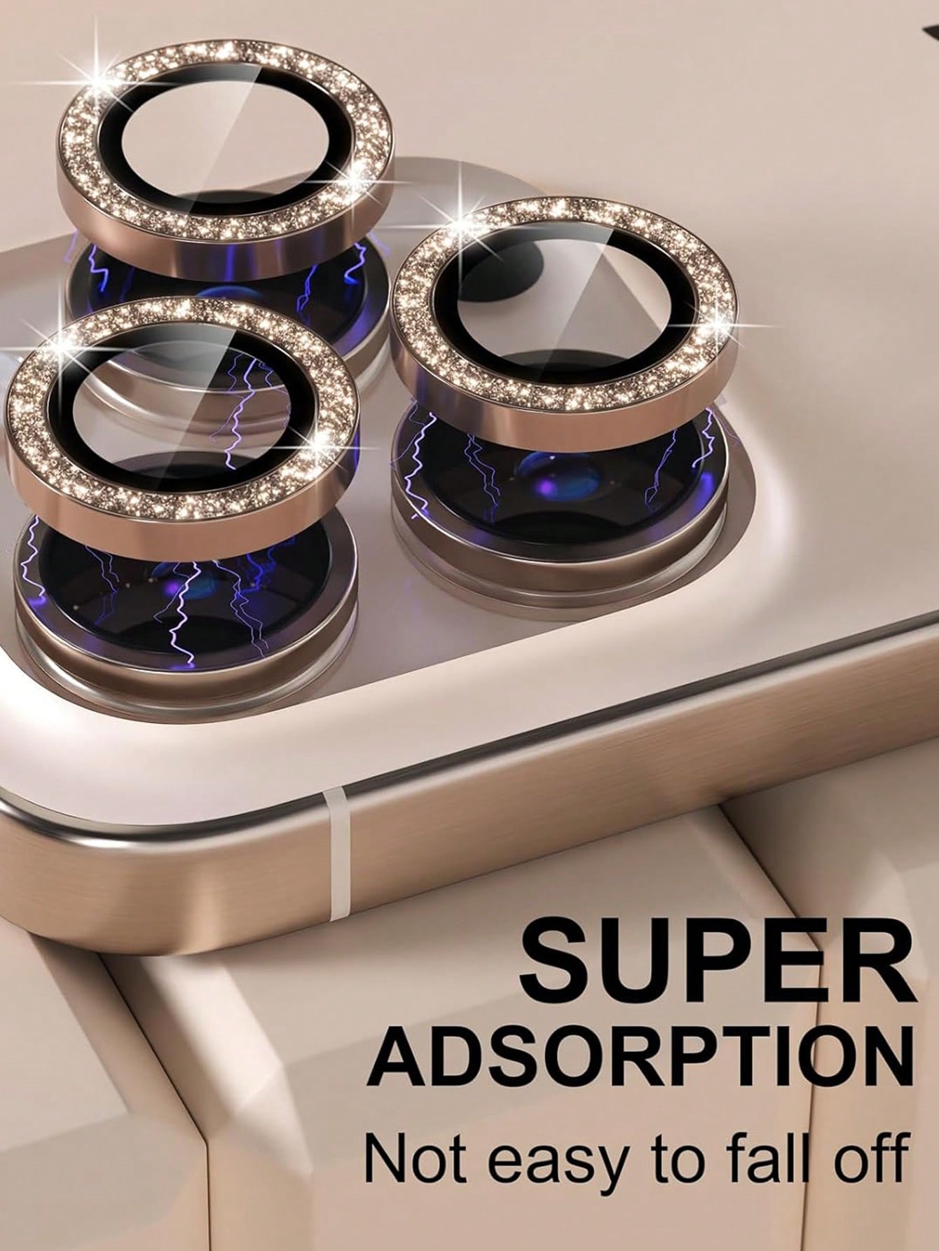 3枚入り 9H強化ガラスカメラレンズプロテクター Apple - Camera Lens Protector のレビューと価格