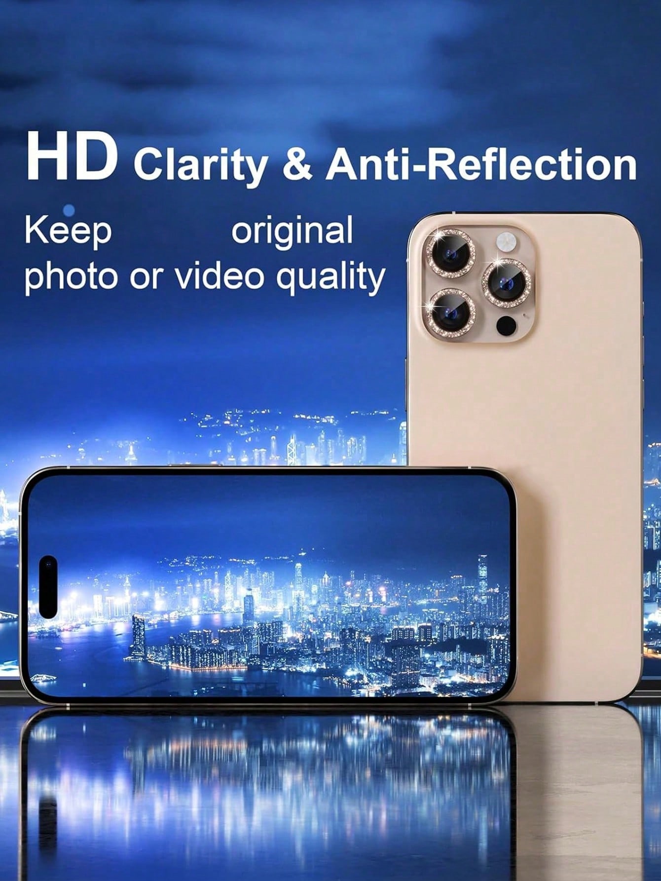3枚入り 9H強化ガラスカメラレンズプロテクター Apple - Camera Lens Protector のレビューと価格