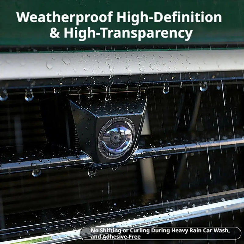 4 個の車のカメラ保護カバーカーフックフロントバンパーカメラ - Camera Lens Protector のレビューと価格