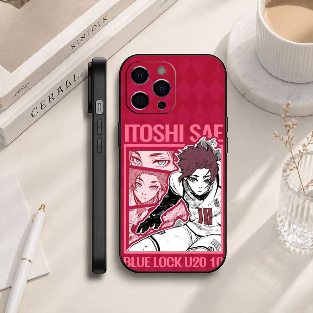 アニメ「ブルーロック」イトシ・サエ用シリコン製ソフトフォンケ - Phone Cases Quad Lock のレビューと価格