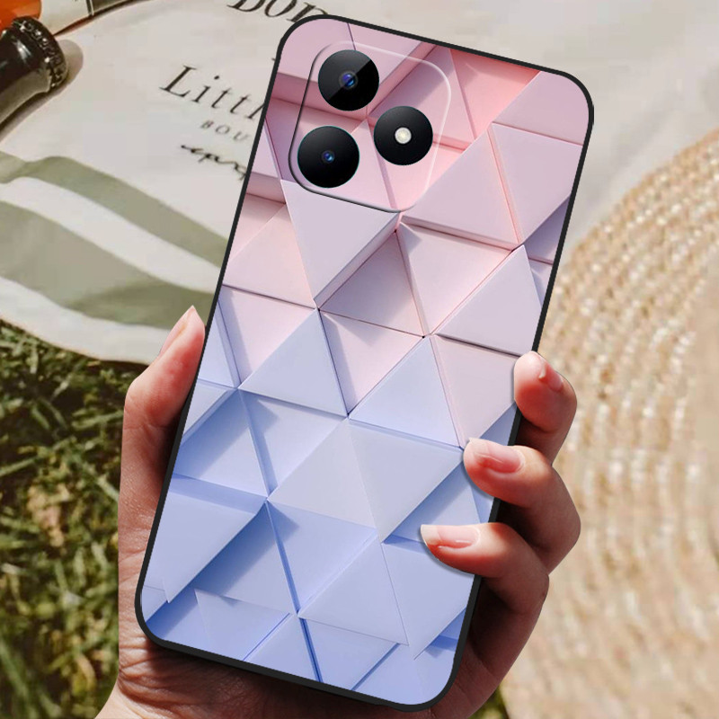 Realmeシリコンバックカバー,ソフトtpu,保護電話ケー - Realme Note 50 のレビューと価格