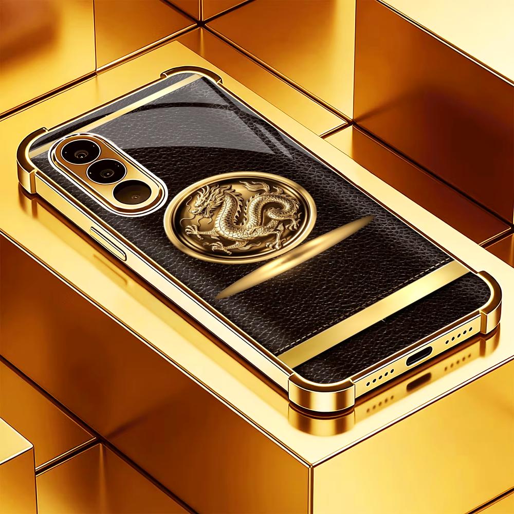 黒褐色のゴージャスな模様のスマホケース S26 Ultraケ - Phone Cases Quad Lock のレビューと価格
