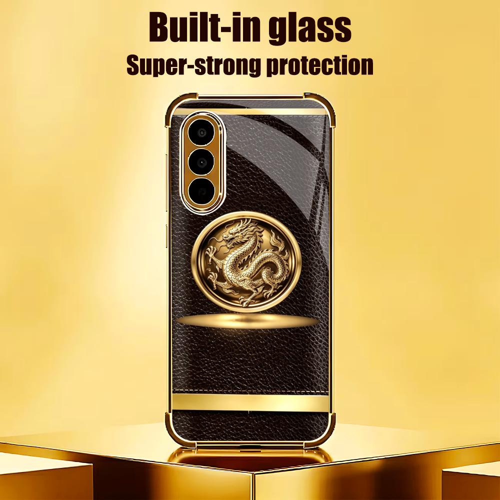 黒褐色のゴージャスな模様のスマホケース S26 Ultraケ - Phone Cases Quad Lock のレビューと価格